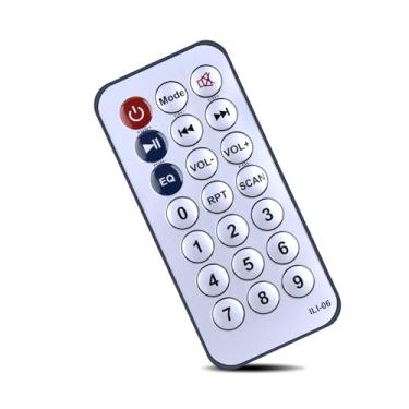 Imagem de MOVHEIYL Controle remoto de substituição para alto-falante portátil Pyle BT Karaokê PA PPHP1042B PPHP1242B PPHP2835B PPHP1542B PPHP1264A PPHP1548B PPHP2836B PPHP842B