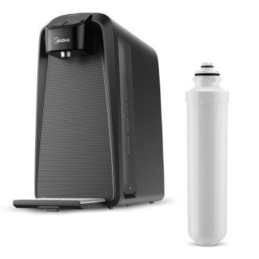 Imagem de Kit Purificador De Água Slimpure Cinza + 1 Filtro Refil Midea JDD2580TG.FPBTNB1x Bivolt