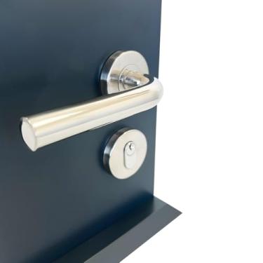 Imagem de DECORPLACE, Fechadura De Porta Externa Interna Polida 55mm Parma ABNT