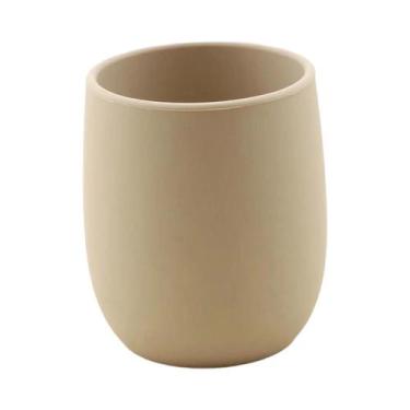 Imagem de Copo de água de silicone para bebê mini fácil de segurar - NONE, Bege