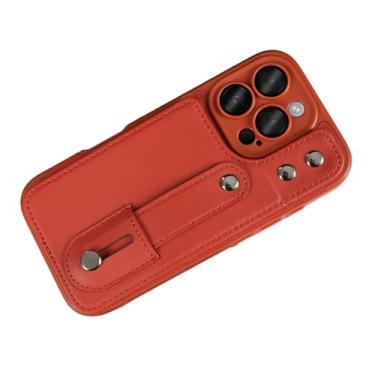 Imagem de Capa de couro para iPhone 16 Pro Max/16 Pro/16 Plus/16, capa de telefone com suporte flip com compartimentos para cartões capa carteira com bloqueio RFID