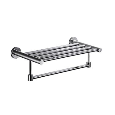 Imagem de Generisch Toalheiro, toalheiro prateleira acessórios de banheiro organizador cabide cabide cabide de parede armazenamento suporte de chuveiro toalha