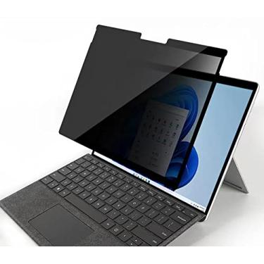 Imagem de JiSiTeCai - Para Microsoft Surface GO 2th/GO 3 26.7 cm filtro protetor de tela de privacidade destacável, filtro anti-spyware, antirreflexo (para protetor de tela de privacidade Surface GO 2th/GO 3