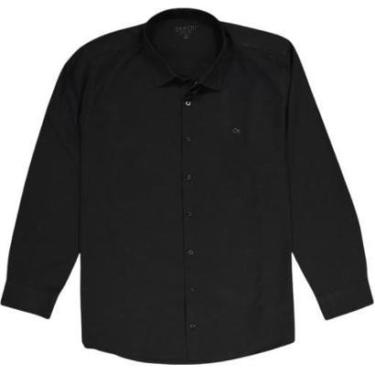 Imagem de CAMISA SOCIAL MANGA LONGA PLUS SIZE MASCULINA OGOCHI-Masculino