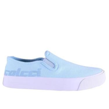 Imagem de Tênis Feminino Colcci Originals Casual Slip On Azul-Feminino