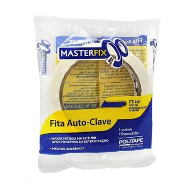Imagem de Fita Adesiva Autoclave 19MmX30Mm Masterfix