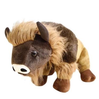 Imagem de Simulação de boneca de pelúcia Bison North 25 cm Anime - Yiweisai