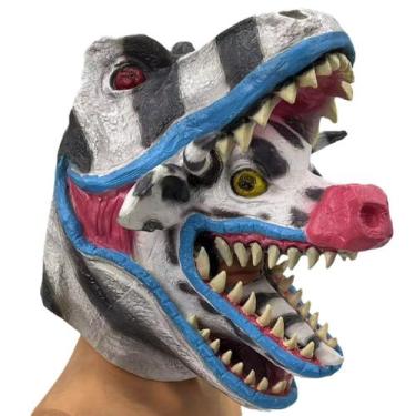 Imagem de Máscara 3D Monster Dinosaur Resin Full Face para o Halloween - yiweisa