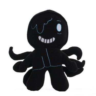 Imagem de Boneca de pelúcia Undertales Black Octopus 25cm - yiweisai
