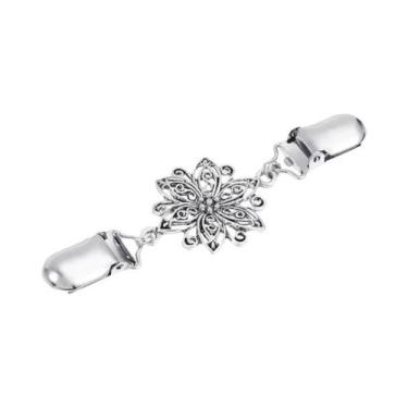 Imagem de Clipes De Vestido Vintage Floral, Broches Para Cardigans, Xales, Suéte