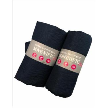 Imagem de Cobre Leito Magnific SLIM Avulso Casal Padrão - STUDIO CASA, AZUL MARI