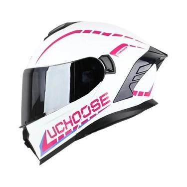 Imagem de Capacete Modular Unissex Com Lentes Duplas Para Motocicleta, Lentes Au