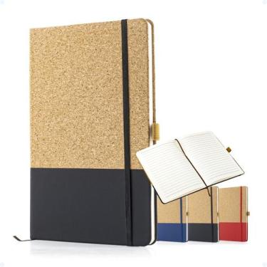 Imagem de Caderno Tipo Moleskine De Anotações Porta Caneta A5 Elástico - Hxt, Pr