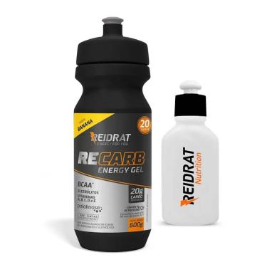 Imagem de Recarb Energy Gel Squeeze + Mini Squeeze 100 ml - 600g Banana - Reidrat-Unissex