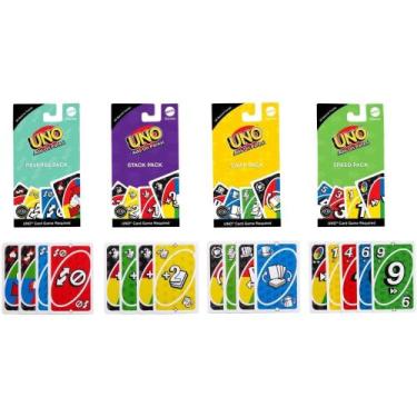 Imagem de Jogo de Cartas UNO Extensões Adicionais com 16 Cartas - Mattel