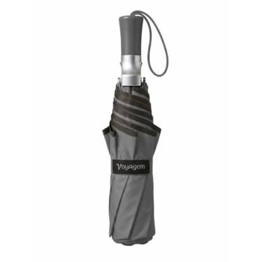 Imagem de Guarda Chuva Voyagem Duplo Casal Manual Resistente CINZA