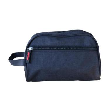 Imagem de Necessaire de poliéster com alça lateral - QUERO PRESENTEAR