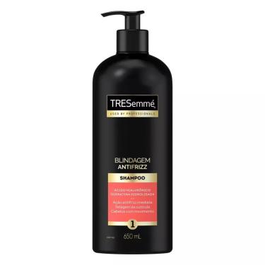 Imagem de Shampoo Blindagem Antifrizz 650ml TRESemmé Ácido Hialurônico e Queratina