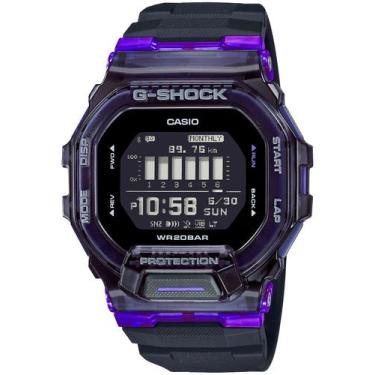 Imagem de Relógio CASIO G-SHOCK G-Squad Bluetooth roxo GBD-200SM-1A6DR