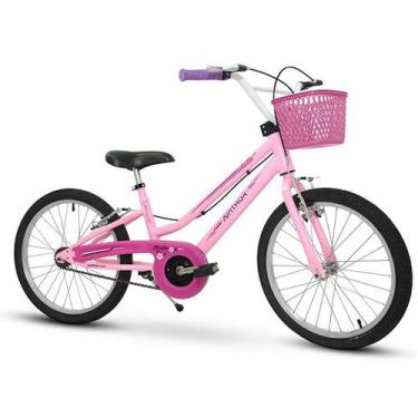 Imagem de Bicicleta Aro 20 Bella - Rosa - NATHOR