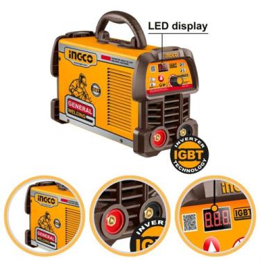 Imagem de Máquina de Solda Portátil Inversora Bivolt 160A Amperes MMA TIG Eletro
