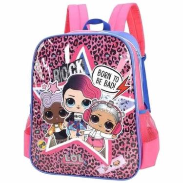 Imagem de Mochila de Costas LOL Surprise Rock Star Escolar Infantil - Luxcel, Ro