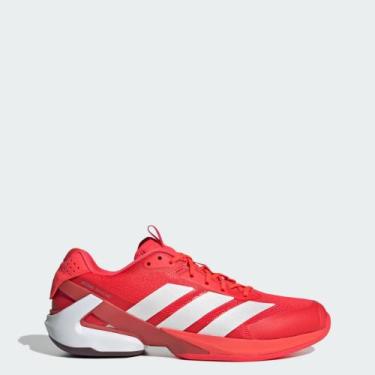 Imagem de Tênis Adidas Ubersonic 5 - All Court - Vermelho e Branco, Vermelho, 40