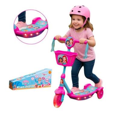 Imagem de Patinete Infantil 2 Rodas Atrás Led DM Radical