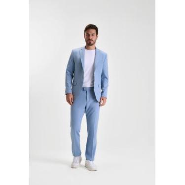 Imagem de Costume docthos slim liocel smart cool, 012 azul, 54