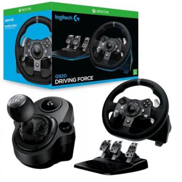 Volante Logitech G27, Com Pedais E Câmbio - R$ 1.199