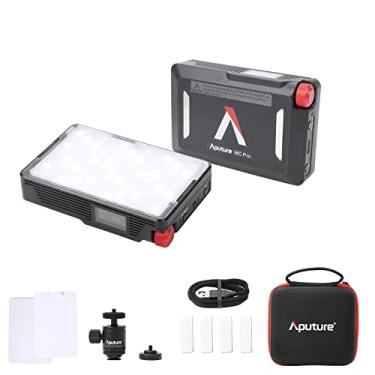 Imagem de Aputure MC Pro 5W Mini RGBWW Pocket Video Panel, CCT 2.000K a 10.000K Pocket Light, suporte ao aplicativo Sidus Link, DMX/RDM1 Control 15 FX do sistema integrado
