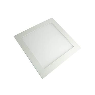 Imagem de Painel Plafon Luminária Led Embutir Quadrado Teto/Laje 18W 4000K Bivolt Luz Neutra
