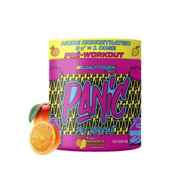 Imagem de Pre Workout Panic (300g) Manga e Laranja Adaptogen-Unissex