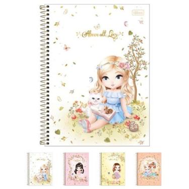 Imagem de Caderno 080 Jolie Tilibra 308536