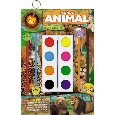 Imagem de Mundo Animal Livro Meu Primeiro Kit de Artes