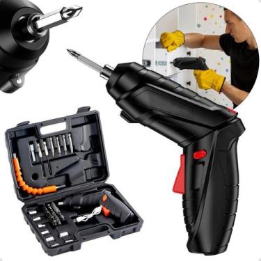 Imagem de Parafusadeira Recarregável Sem Fio 4.2v Bivolt Com Carregador 110v/220