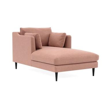 Imagem de Recamie Divan Pés em MDF- CHA007 - SOFÁ DIRETO DA FÁBRICA, rose