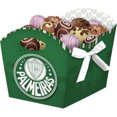 Imagem de Cachepot Festa Palmeiras - 08 unidades - Festcolor -  Festas