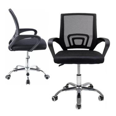 Imagem de Cadeira Escritório Giratória Office Computador Ergonômica - Digo.Casa