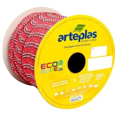 Imagem de Corda Eco Rope 6mm Vermelha (15 metros) ARTEPLAS