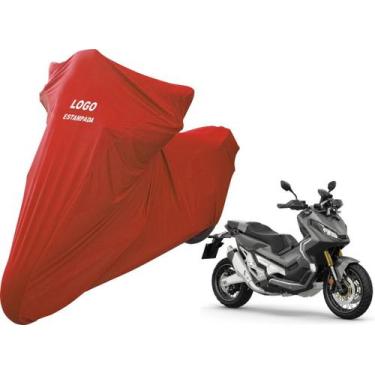 Imagem de Capa De Moto Honda X-ADV  Sob Medida Com Logo - Mz, Vermelha