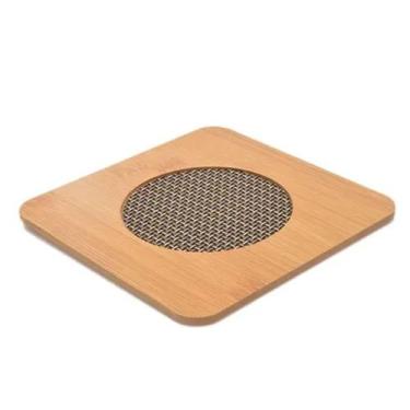 Imagem de Descanso Panela Bambu De Mesa Travessas Antiaderente - Outra