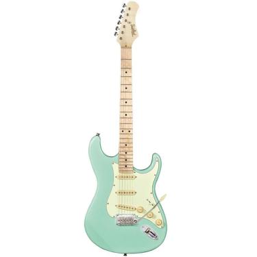 Imagem de Guitarra Tagima T 635 Classic Escala Clara Escudo Mint Green  Verde Pastel