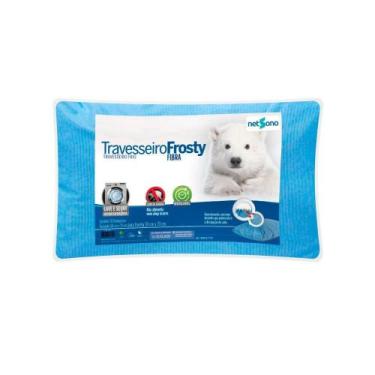 Imagem de Travesseiro Frosty Fibra Netsono 50x70x16cm