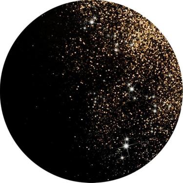 Imagem de Painel Redondo 3D Sublimado Efeito Glitter Frd-3921