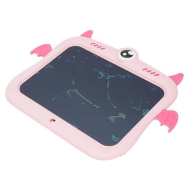 Imagem de Generic Crianças LCD Screaming Tablet, Componentes Plásticos e Eletrônicos de Desenho Animado Portátil de Desenho Animado e Colorido, que é Reutilizável para Viagens (Rosa)