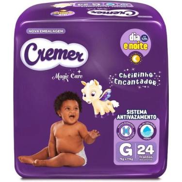 Imagem de Fralda Cremer Magic Care Jumbo G com 24 unidades, 1 Pacote com 24 fral