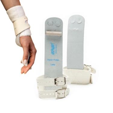 Imagem de Reisport Aderência de barra irregular feminina Protec Hyper Buckle, ginástica, média