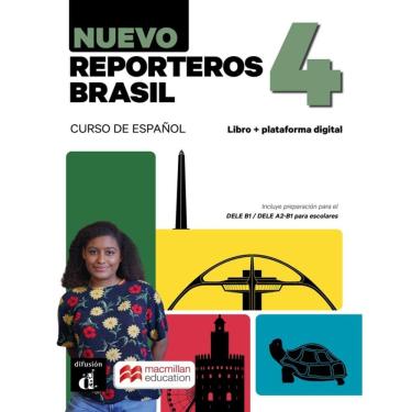 Imagem de Nuevo Reporteros Brasil 4 - Ed.Hibrida Libro Del Alumno