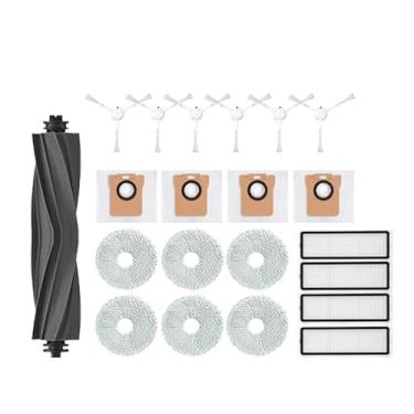 Imagem de Compatible With XM Robot Vacuum X10+ X10 Plus B101GL Spare Parts Accessories Main Side Brush Hepa Filter Dust Bag Rag Mop Stand Dust Box(21.PCS)